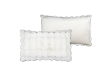 Coussin Nebraska écru rectangle