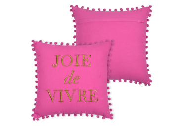 Coussin Dolce Vita fuchsia