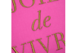 Coussin Dolce Vita fuchsia
