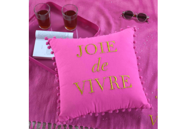 Coussin Dolce Vita fuchsia
