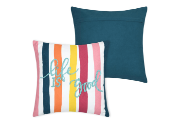 Coussin Dolce Vita multicolore