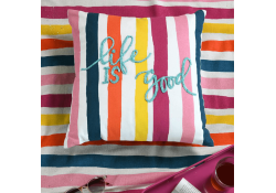 Coussin Dolce Vita multicolore