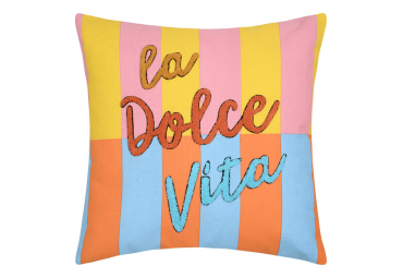 Coussin Dolce Vita orange