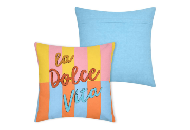 Coussin Dolce Vita orange