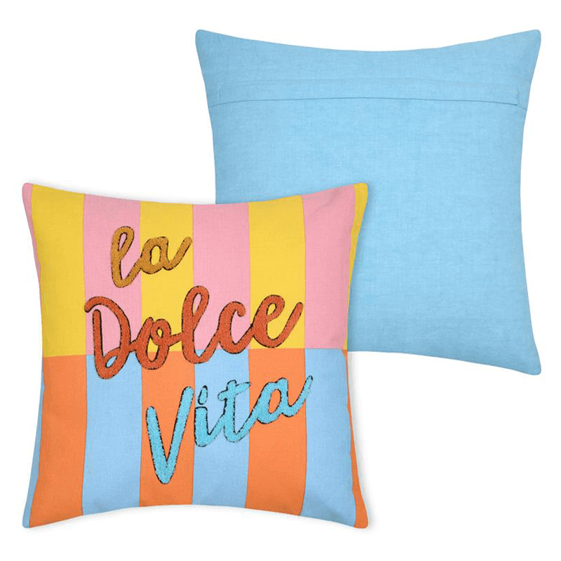Coussin Dolce Vita orange