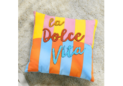 Coussin Dolce Vita orange