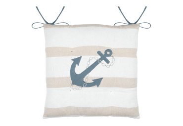 Galette de chaise Nautical
