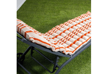 Coussin de bain de soleil MANDUEL orange