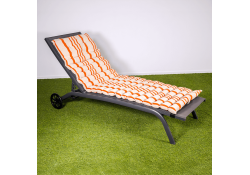 Coussin de bain de soleil MANDUEL orange