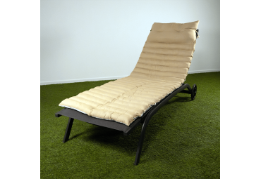 Coussin de bain de soleil DUO blanc lin