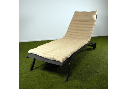 Coussin de bain de soleil DUO blanc lin