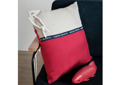 Coussin Fregate rouge