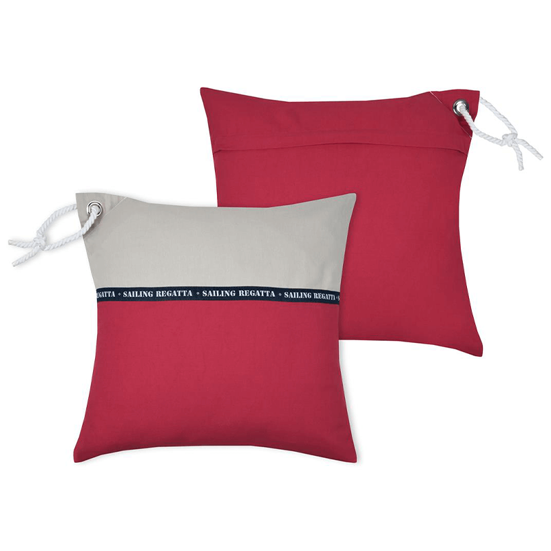 Coussin Fregate rouge