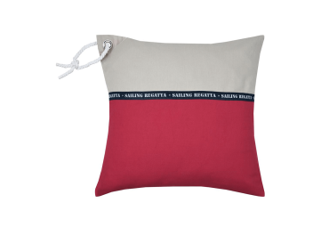 Coussin Fregate rouge