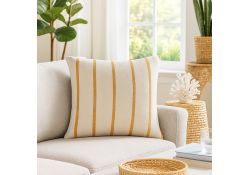 Coussin Saint-Trop moutarde