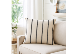 Coussin Saint-Trop noir