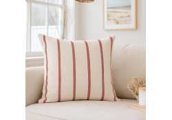 Coussin Saint-Trop rouge