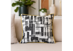 Coussin LINEAR Noir