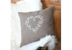 Coussin ARLY TAUPE
