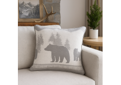Coussin CANADA GRIS