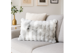 Coussin Nebraska perle...