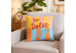 Coussin Dolce Vita orange