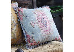 Coussin PACHMIRA bleu