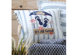Coussin DEAUVILLE gris