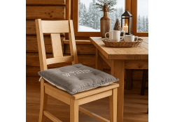 Galette de chaise Landry taupe