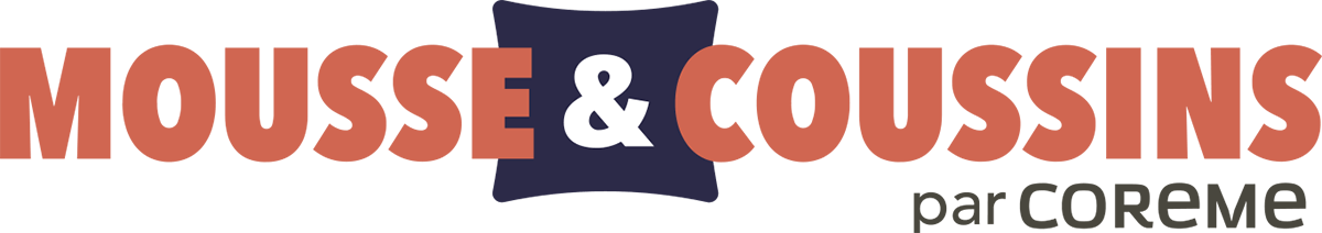 Logo mousse et coussins