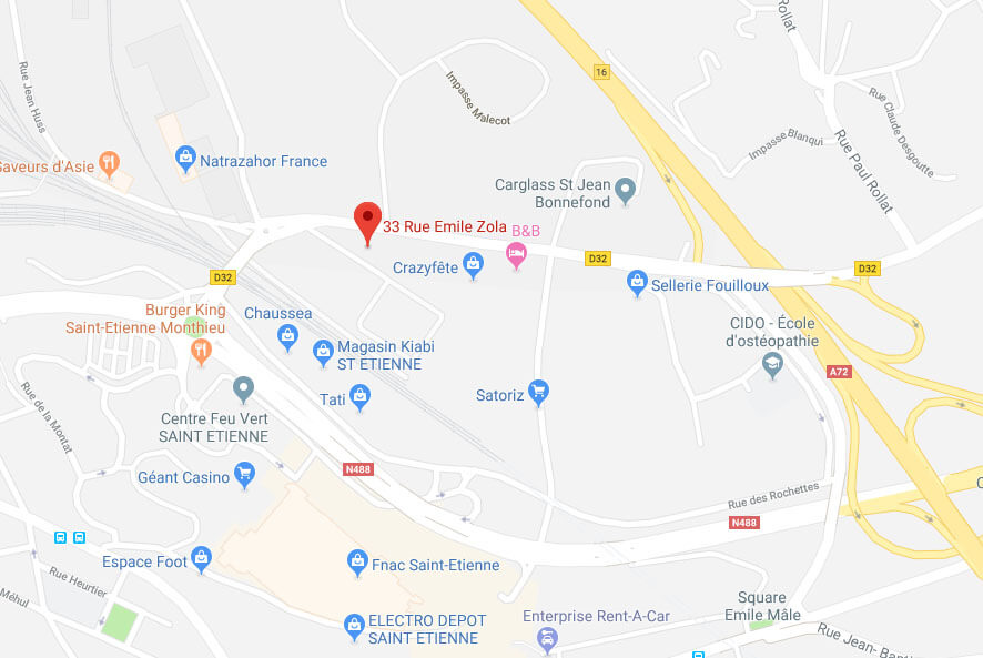 localisation magasin