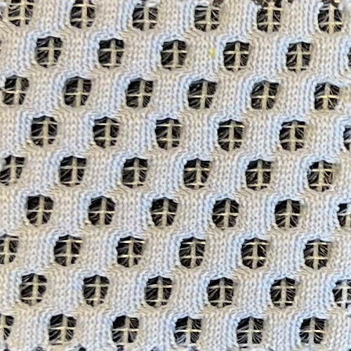 Tissu Bubble  relief 3D